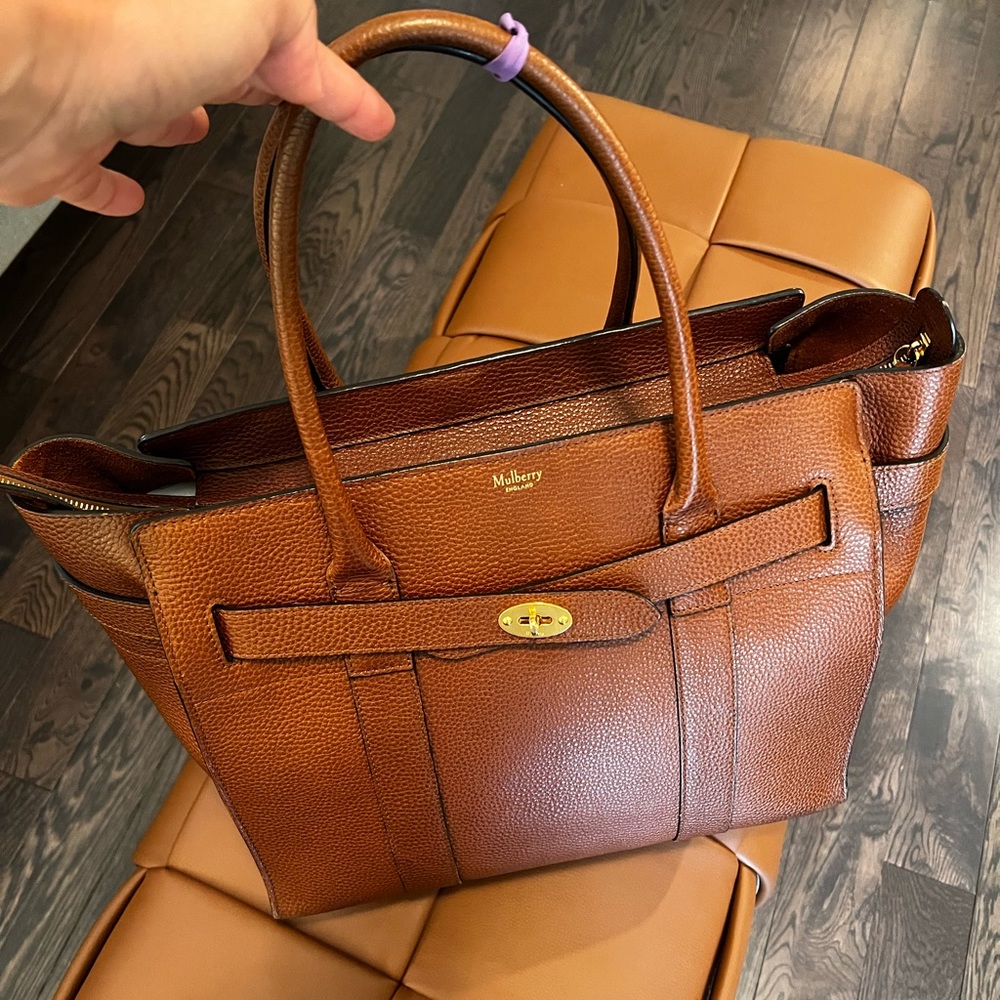 Mulberry Large Zipped Bayswater - Picture 7 of 11